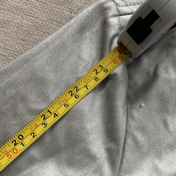 Tally Weir Y2K Metallic Silver Chrome Zip up Trench Coat with a waist tie - Picture 10 of 12